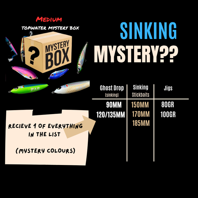 Medium Topwater Mystery Bundle