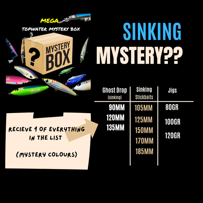 Mega Topwater Mystery Box