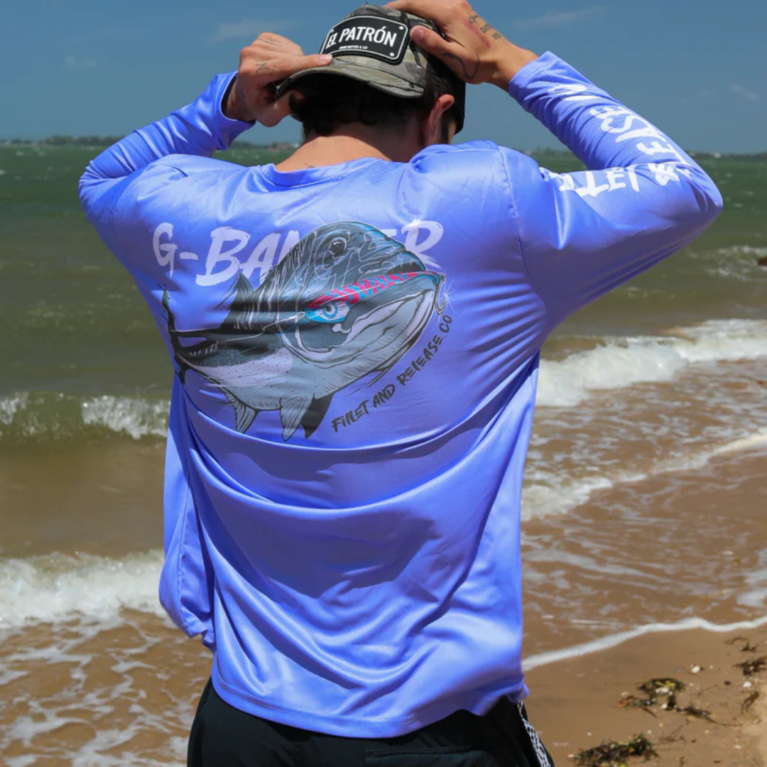 Crew Neck Fishing Jersey - G-BANGER