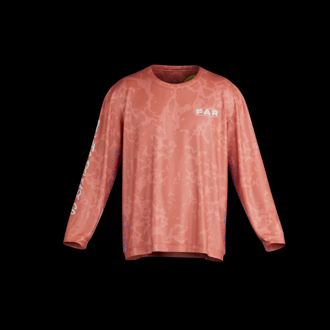 Crew Neck Fishing Jersey - Reef Brawler