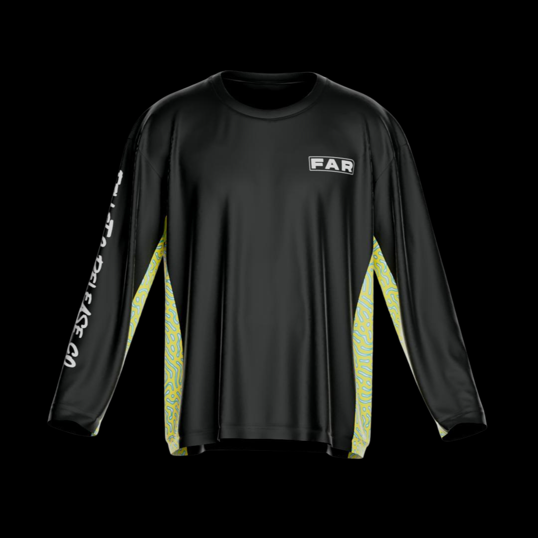 Crew Neck Fishing Jersey - Maori Sea Perch