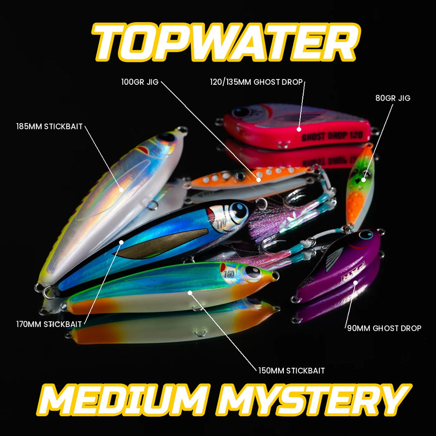 Medium Topwater Mystery Bundle