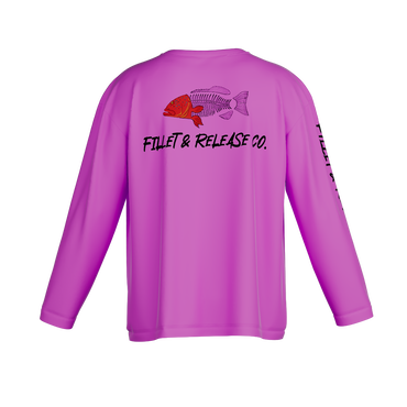 Crew Neck Fishing Jersey - Trout