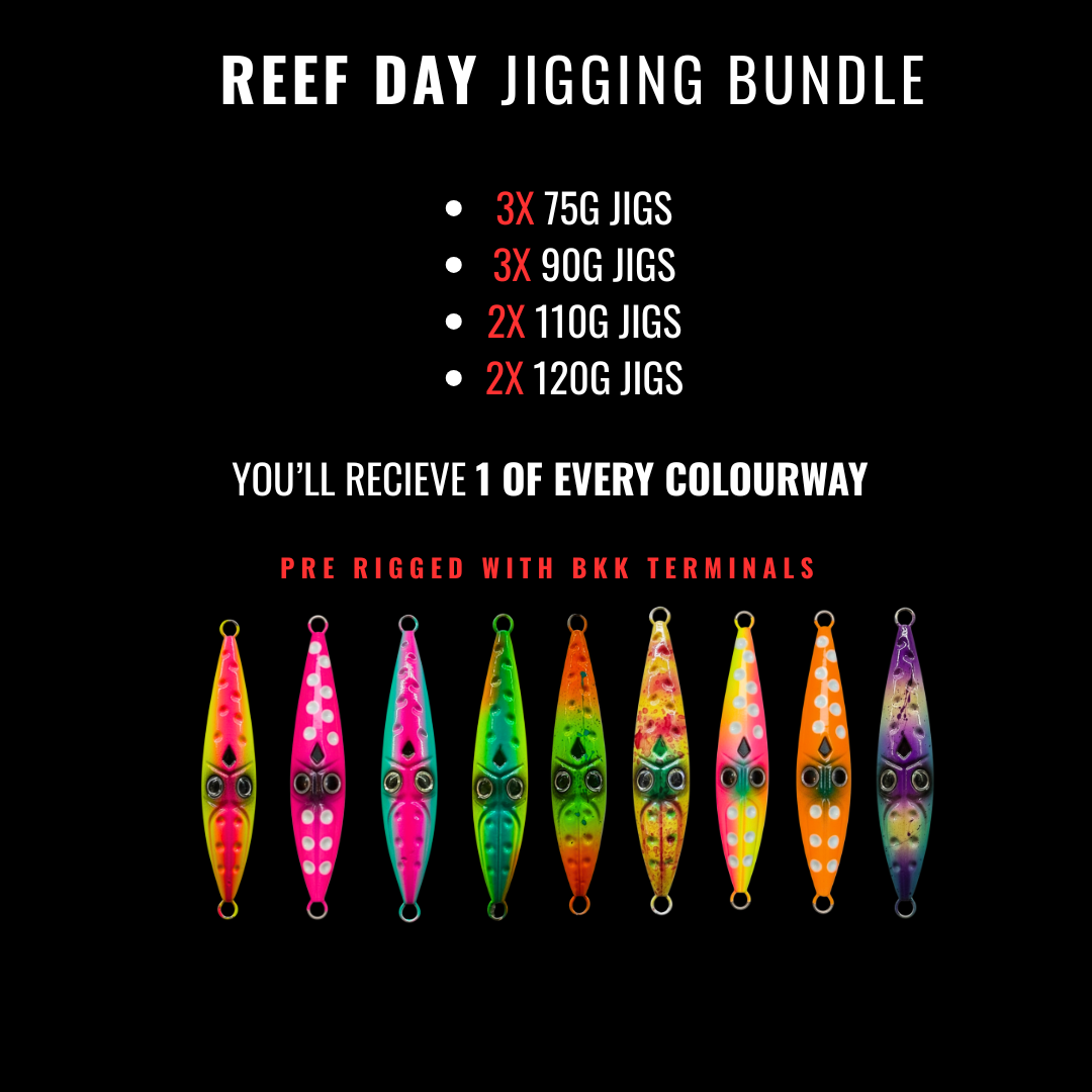 Reef Day Jigging Bundle (10x Jigs)