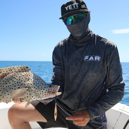 Crew Neck Fishing Jersey - Reef Brawler