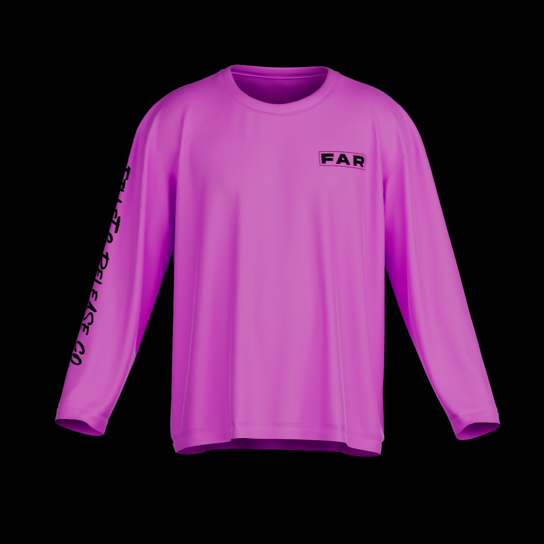 Crew Neck Fishing Jersey - Trout