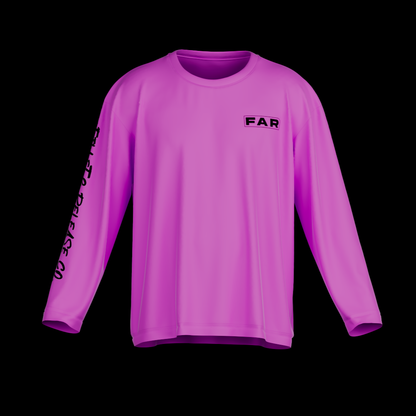 Crew Neck Fishing Jersey - Trout