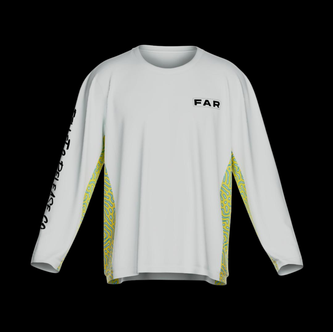Crew Neck Fishing Jersey - Maori Sea Perch