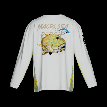 Crew Neck Fishing Jersey - Maori Sea Perch