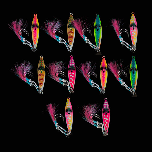 Reef Day Jigging Bundle (10x Jigs)