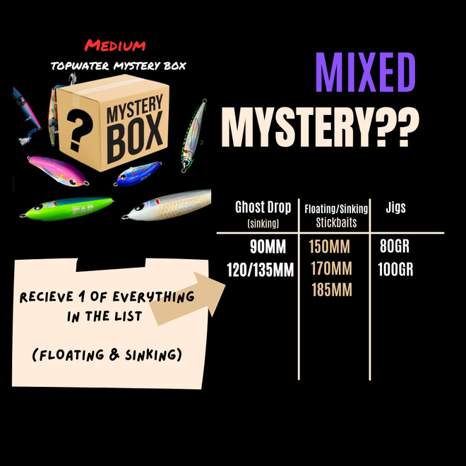 Medium Topwater Mystery Bundle